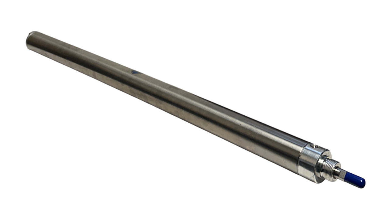 Used BIMBA SR-3130-D / SR3130D DOUBLE-ACTING PNEUMATIC CYLINDER 2'' BORE 30'' ST NSNP