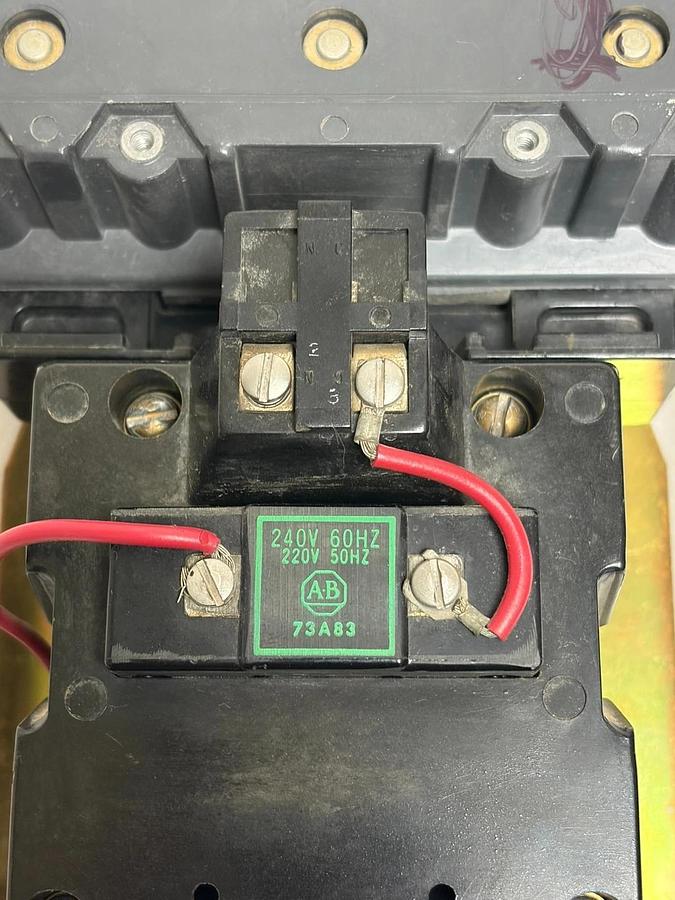 Used Allen-Bradley Bulletin 509 Size 3 Magnetic Motor Starter 240V Coil Series K