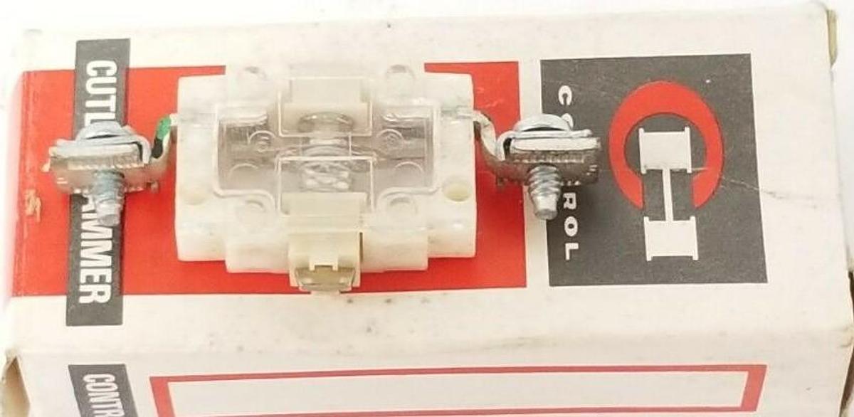 Used LOT OF 15 NIB CUTLER-HAMMER D26MPF RELAY CONTACT CARTRIDGES N.O. FRONT POLE