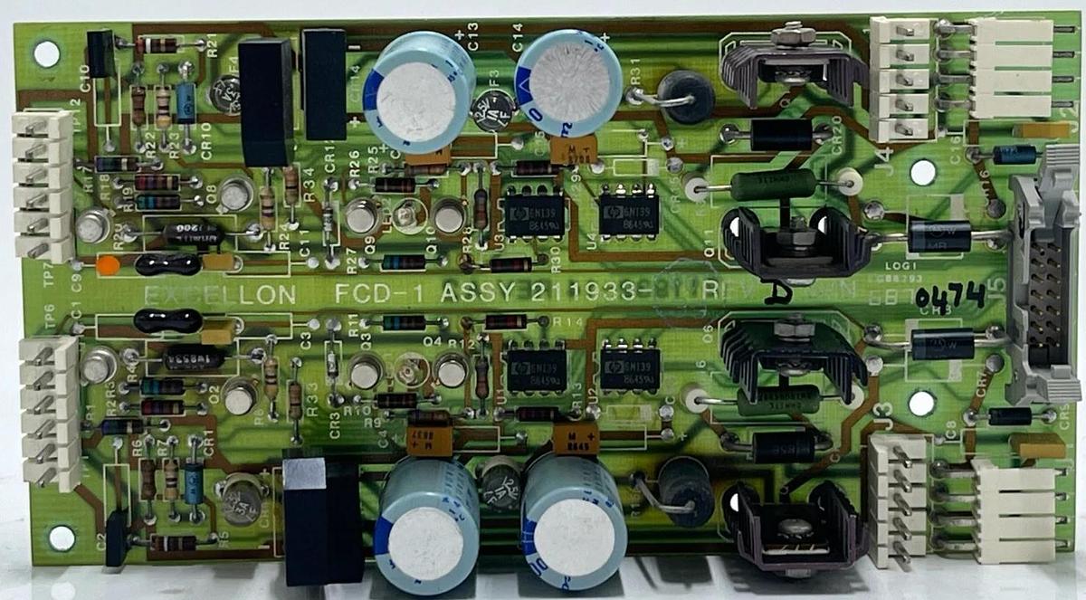 Used Excellon FCD-1 Logic Control Board | Assy 211933 Rev D | CNC Drilling/Routing