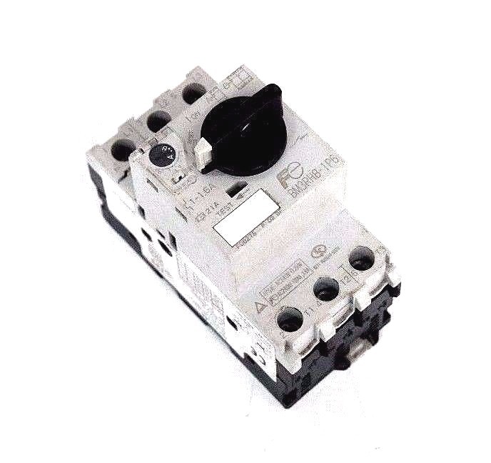 Used FUJI ELECTRIC BM3RHB-1P6 MANUAL MOTOR STARTER 1-1.6A BM3RHB1P6
