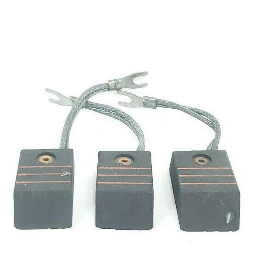 Used LOT OF 3 NEW GENERIC 41 NZ CARBON BRUSHES 41NZ