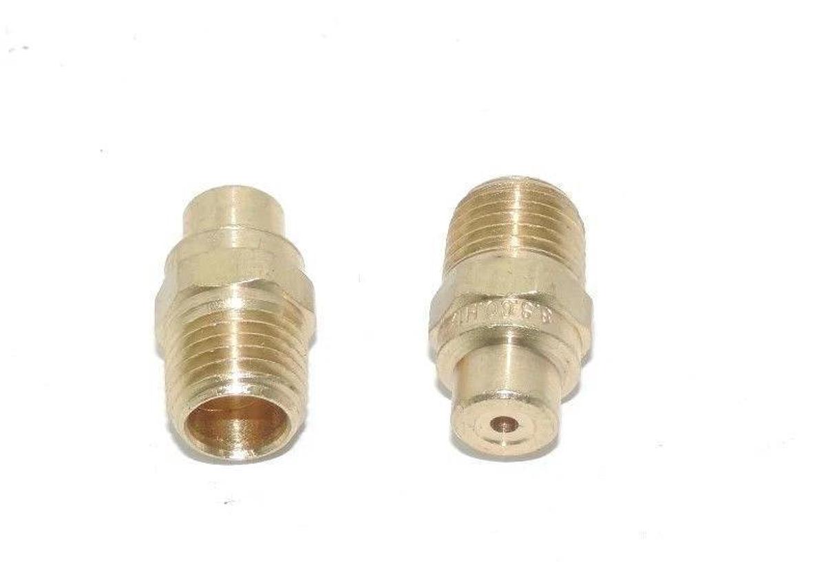 Used LOT OF 40 NEW SPRAYING SYSTEMS CO. H1/4U-0020 BRASS NOZZLE TIPS H1/4U 0020