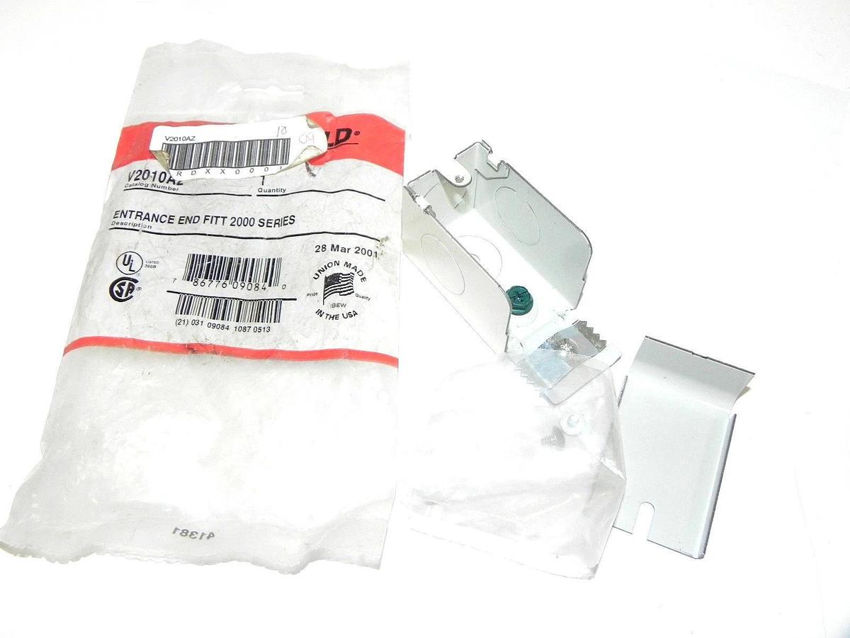 NEW WIREMOLD V2010AZ ENTRANCE END FITT 2000 SERIES