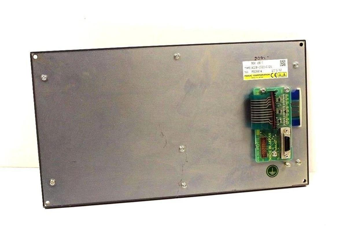 Used FANUC A02B-0323-C128  MDI UNIT CONTROL KEYPAD / KEYBOARD A02B0323C128