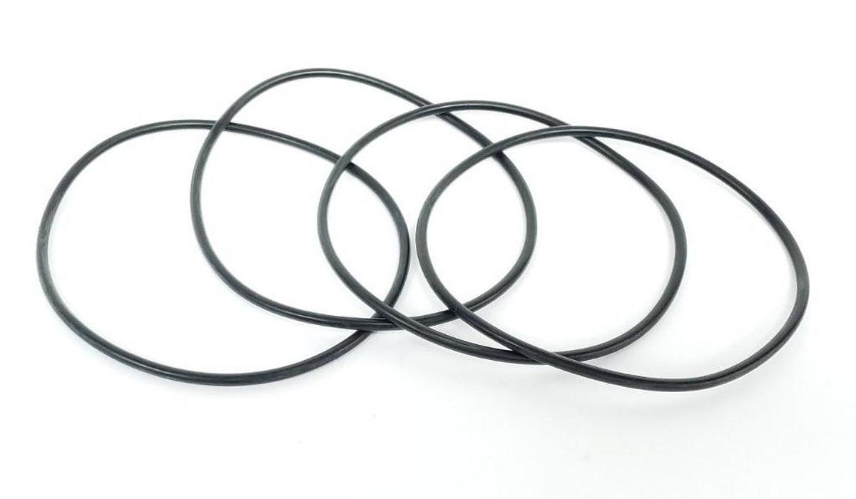 Used LOT OF 4 NEW GENERIC G-90 O-RINGS 0672-THMM, G90, 89.4 X 3.1