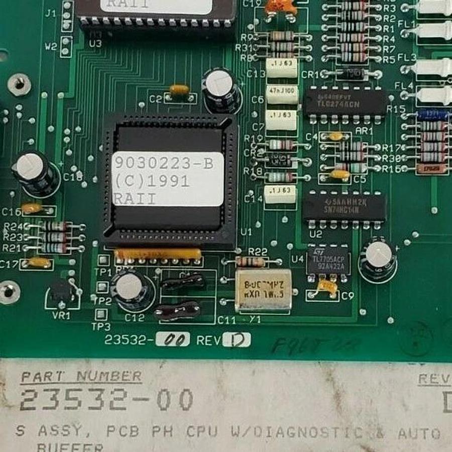 Used FISHER ROSEMOUNT 23532-00 CPU BOARD 2353200 REV. D