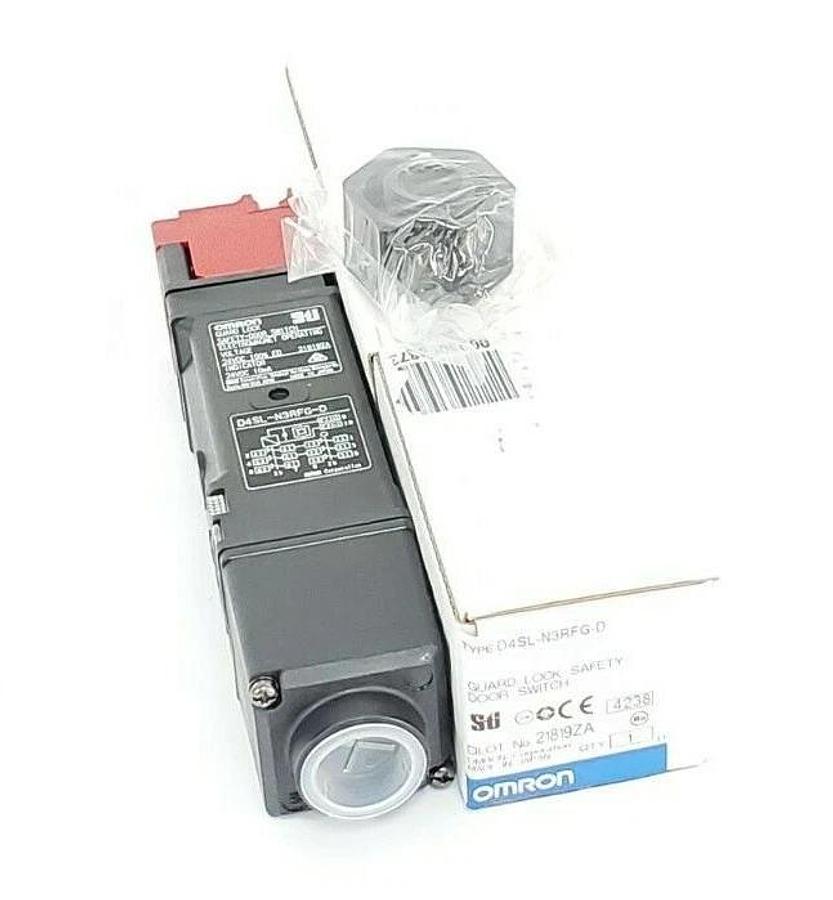Used NEW OMRON D4SL-N3RFG-D GAURD LOCK SAFETY DOOR SWITCH D4SLN3RFGD