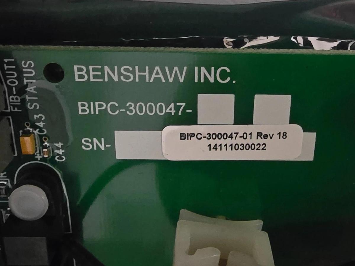 Benshaw BIPC-300047-01 Rev 18 Fiber Optic Gate Driver Card Redistart Micro II