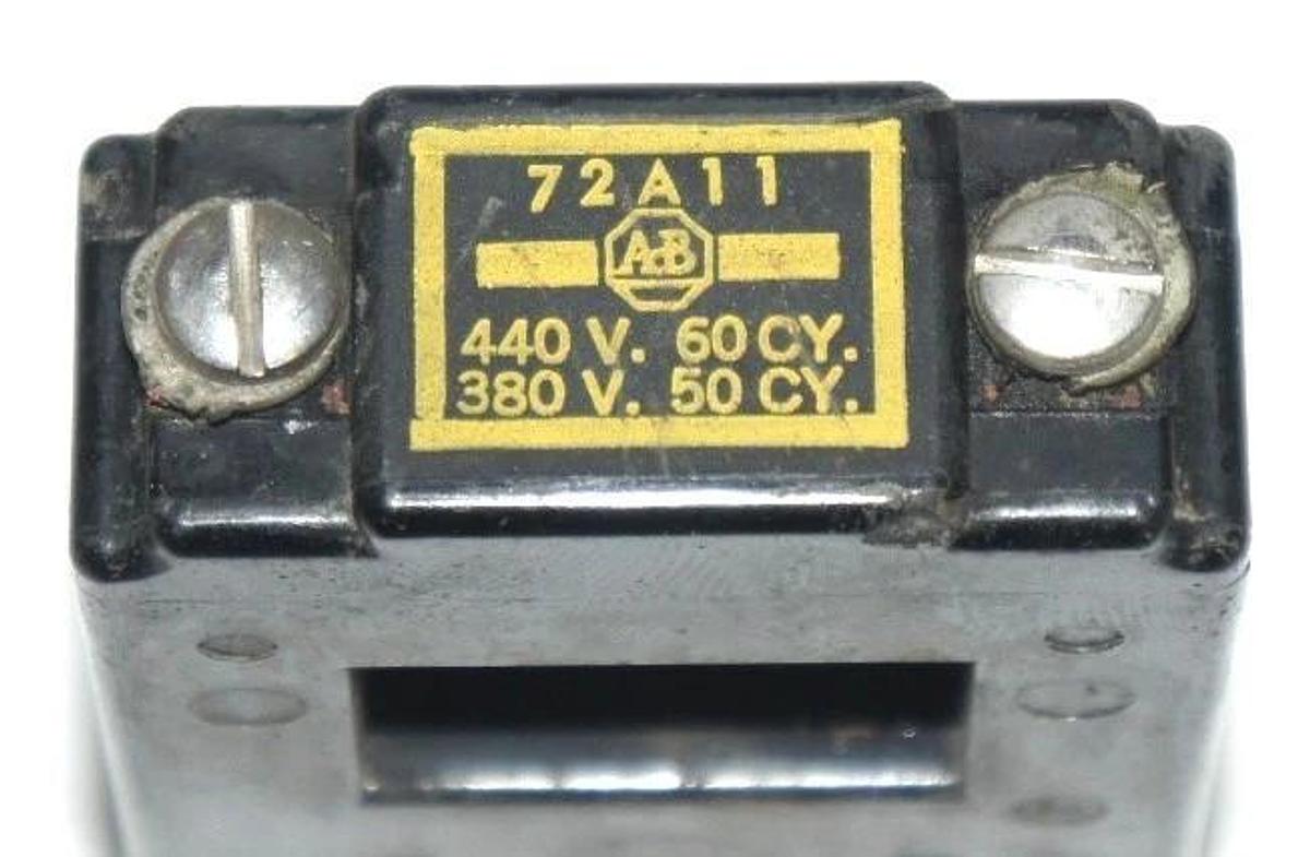 Used ALLEN BRADLEY 72A11 COIL 380-440 V, 50/60 HZ, 72-A11