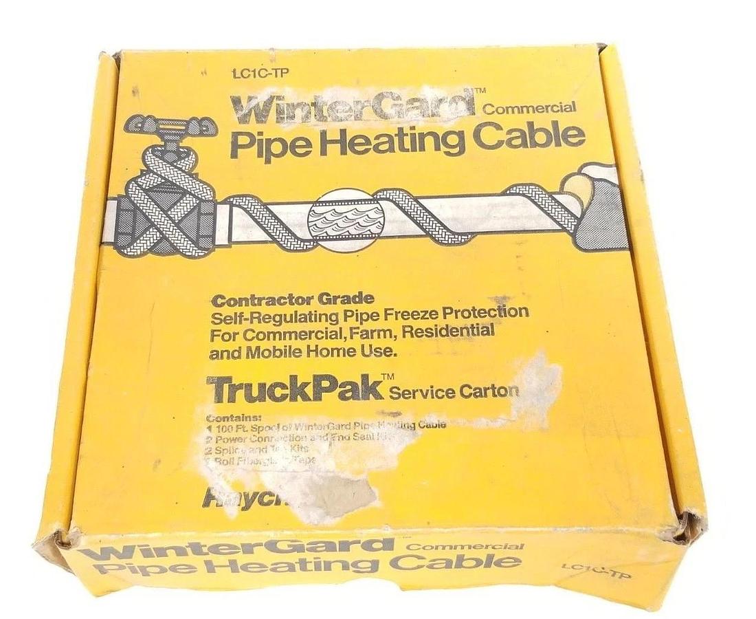 Used INCOMPLETE RAYCHEM 199521 WINTERGARD COMMERCIAL TRUCKPAK SERVICE CARTON LC1C-TP