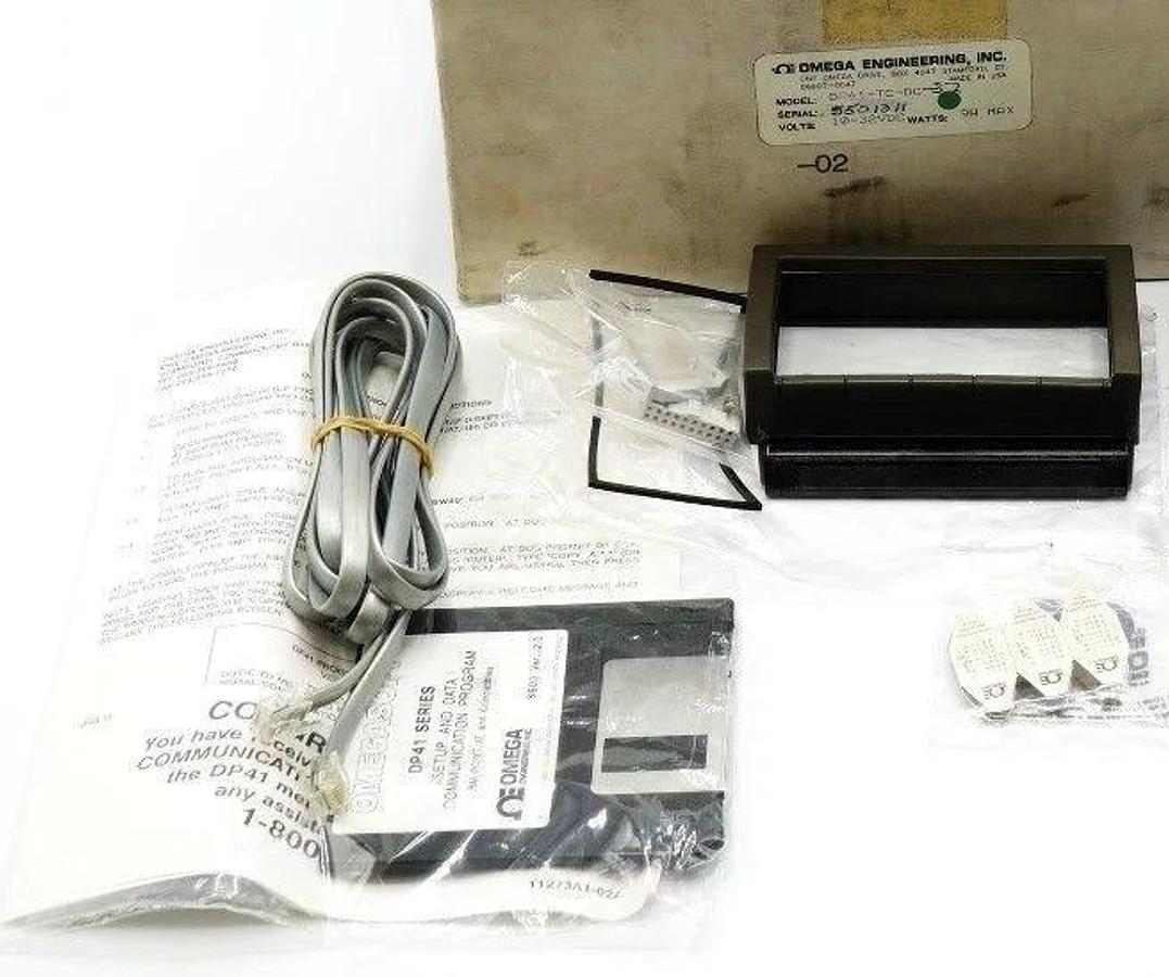 NIB OMEGA DP41-TC-DC-S2 HIGH PERFORMANCE TEMPERATURE INDICATIOR DP41TCDCS2