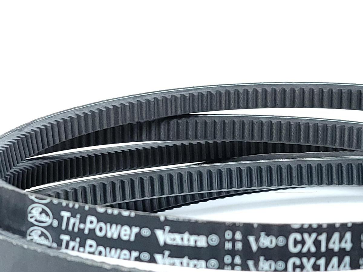 Used LOT OF 2 NEW GATES CX144 TRI-POWER BELTS 9014-2144