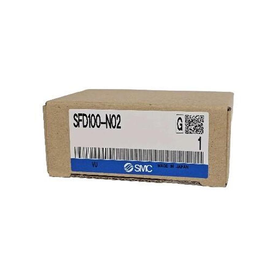Used NIB SMC SFD100-N02 CLEAN AIR FILTER-RESIN BODY SFD100N02