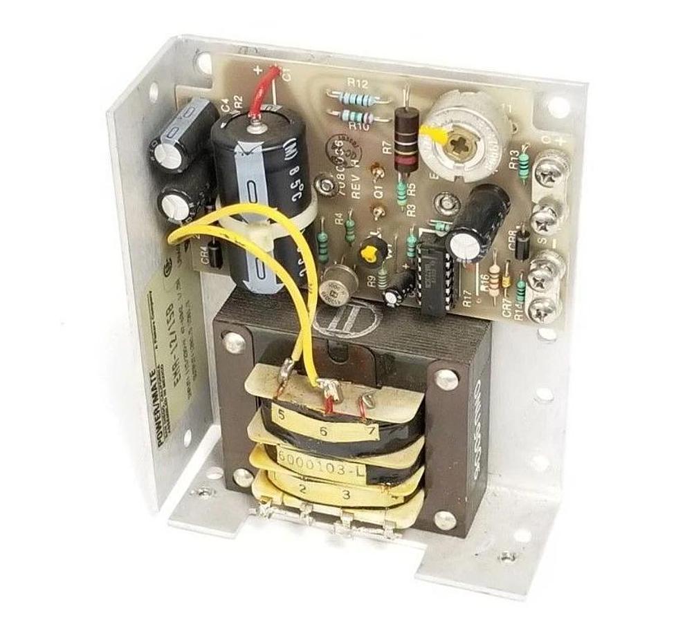 Used POWER MATE TECHNOLOGY EMA-12/15A POWER SUPPLY 115/230V 47-63HZ 1/.5A
