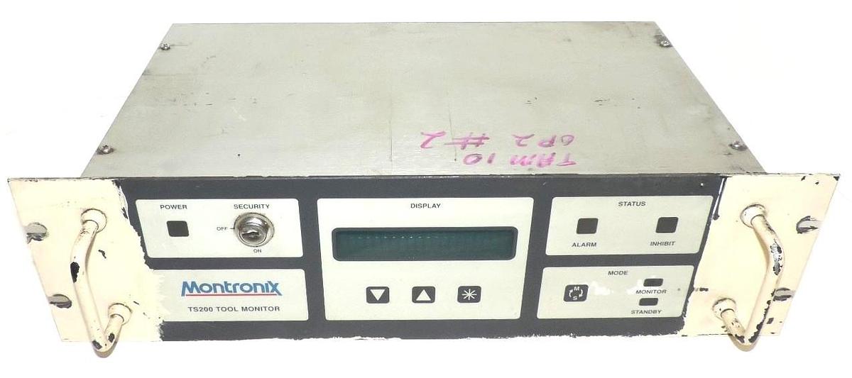 Used MONTRONIX TS200 TOOL MONITOR