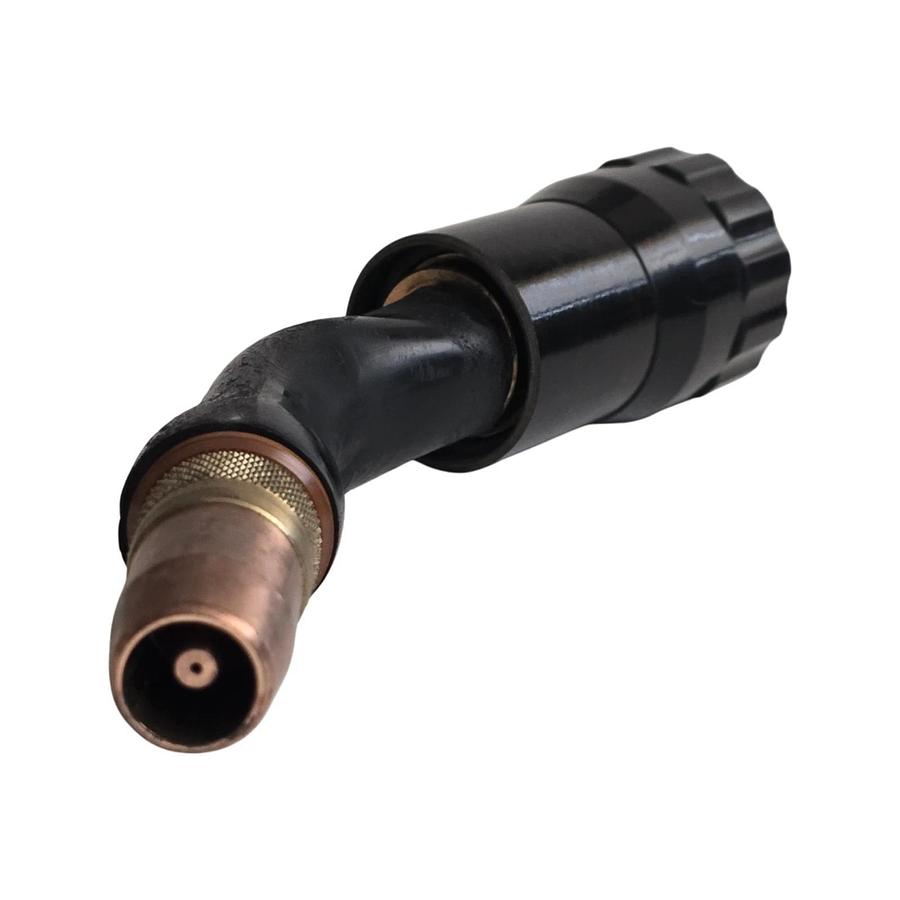 D/F MACHINE SPECIALTIES 47408 CW-T 35DEG. WATER-COOLED CURVED WELDING GUN 18BV