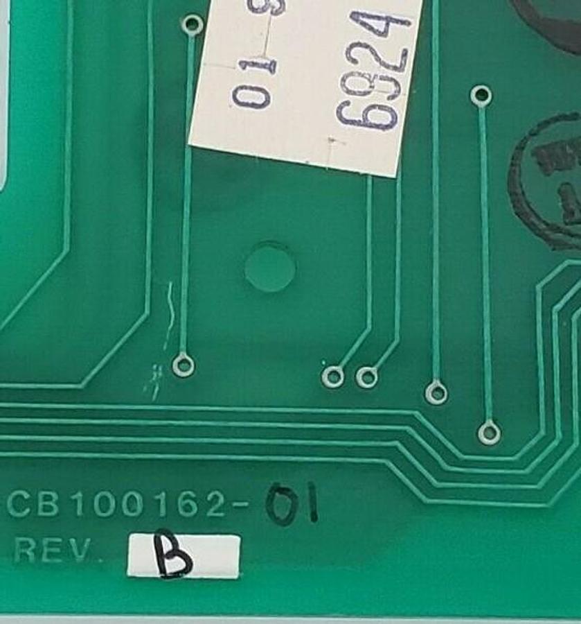 Used NEW WESTRONICS CB100162-01 REV. B ALARM STATUS INDICATOR BOARD