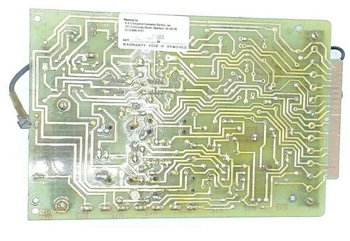 Used RELIANCE ELECTRIC 0-51381 CONTROL BOARD 051381