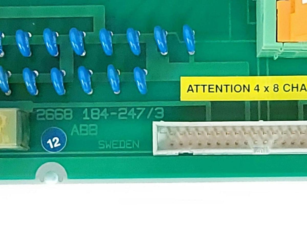 NEW ABB YB161102-BH I/O TERMINAL UNIT 2668 184-247/3