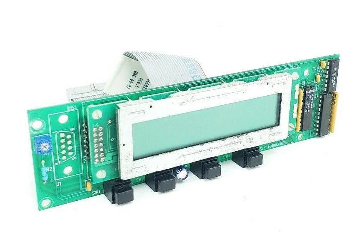 Used GENERIC BLH ASSY 466003 REV. D BOARD W/ DISPLAY 466002-3 REV. C, 466022-1 CABLE