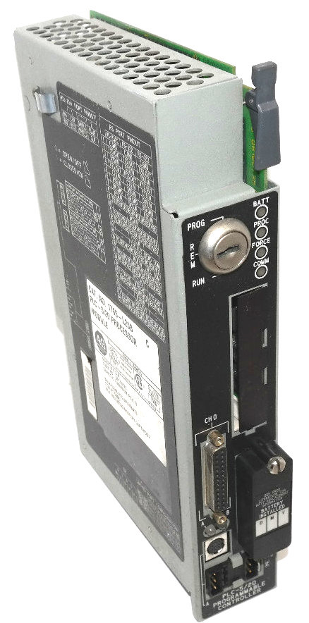 Used ALLEN BRADLEY 1785-L20B/C PLC-5/20 PROCESSOR MODULE F/W: REV. H 1785-L20B