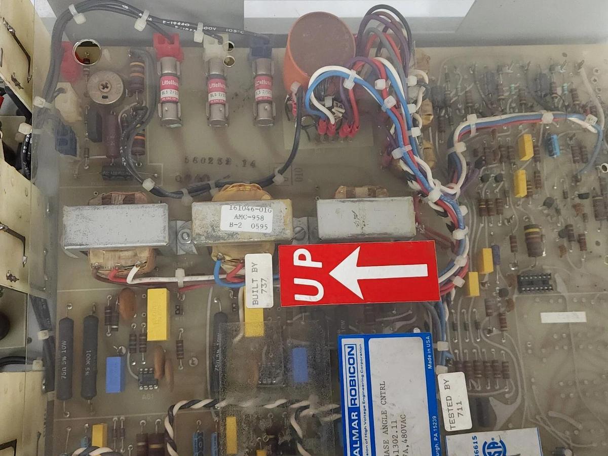 Used HALMAR ROBICON 441302.11 PHASE ANGLE CNTRL 27A, 480VAC
