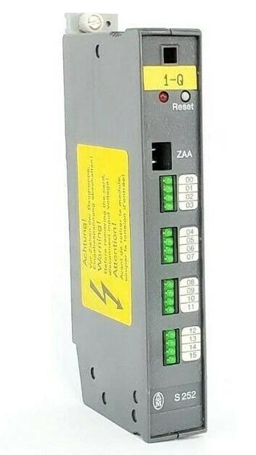 Used KLOCKNER MOELLER S-252 I/O INTERFACE MODULE S252