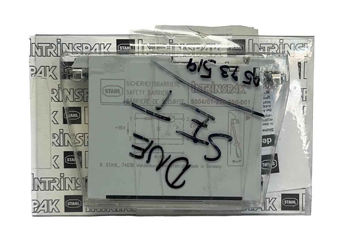 Used STAHL 9004/01-200-050-001 / 900401200050001 INTRINSPAK SAFETY BARRIER NSMP