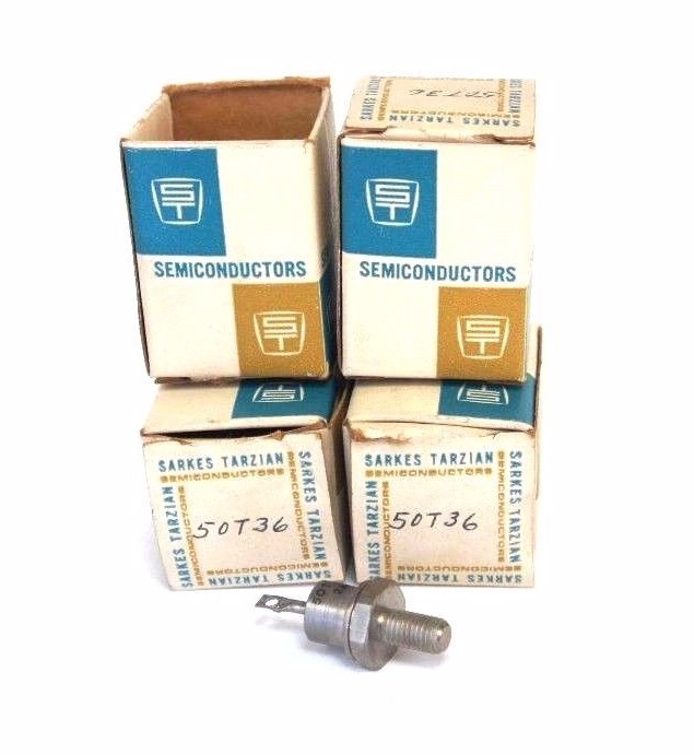 Used LOT OF 4 NEW SARKES TARZIAN 50T36 SEMICONDUCTORS