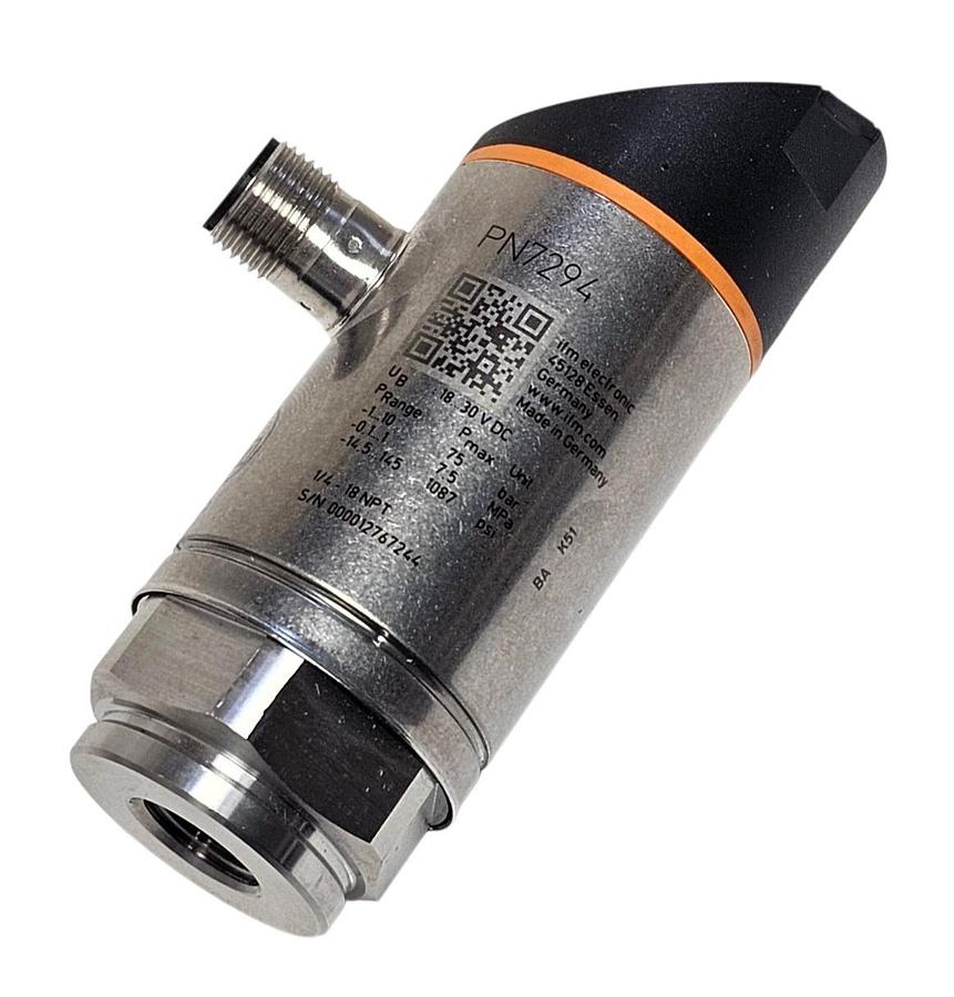 Used NEW IFM PN-010-REN14-QFRKG/US/ /V (PN7294) IO-Link PRESSURE SENSOR 18-30VDC