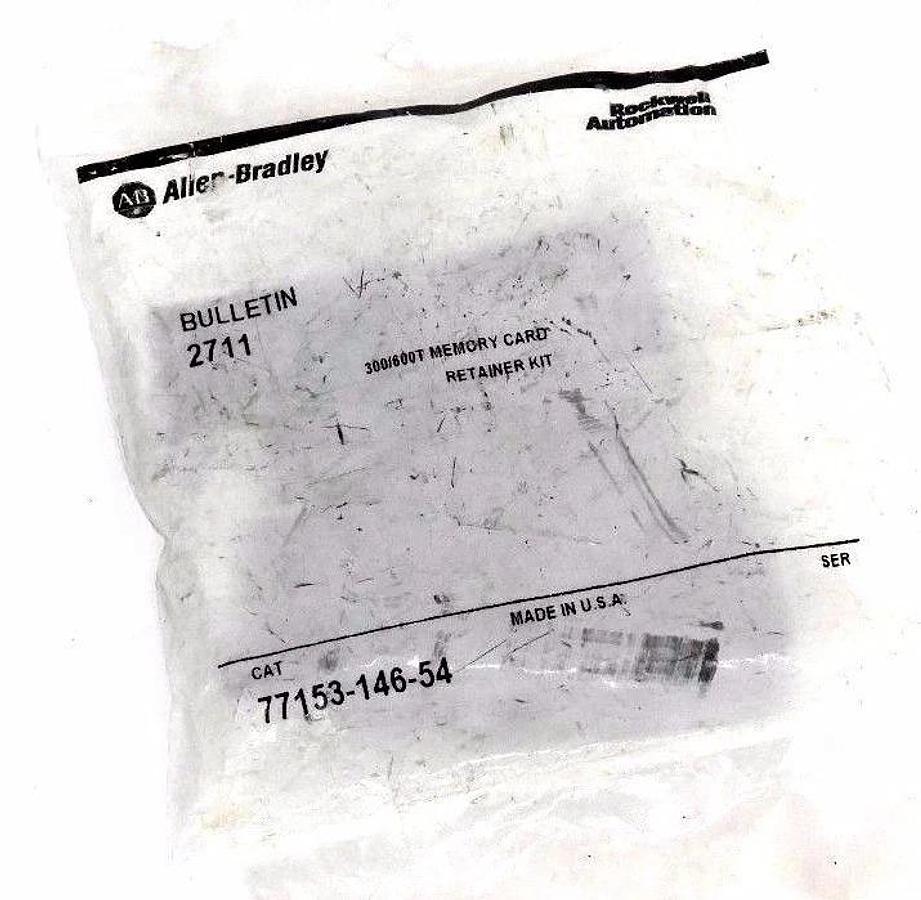 Used NEW ALLEN BRADLEY 77153-146-54 MEMORY CARD RETAINER KIT 7715314654