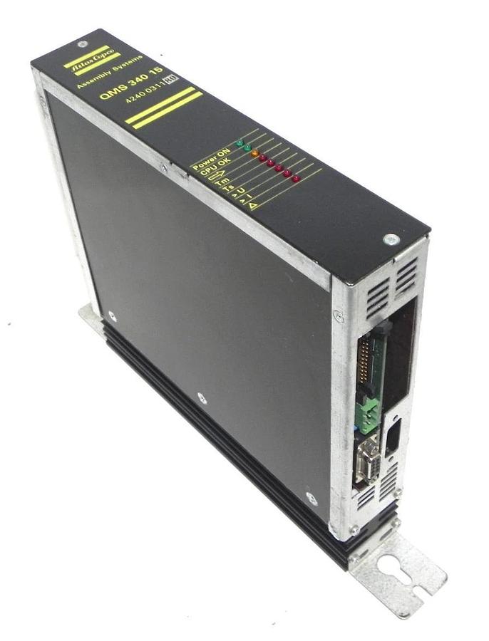 Used ATLAS COPCO 4240 0311 80 QMS-340-15 SERVO CONTROLLER 4240031180
