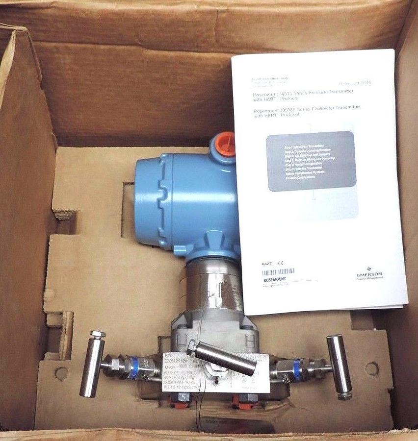Used NIB EMERSON ROSEMOUNT 3051S2CD4A2A11A1AM5Q4 SUPERMODULE TRANSMITTER 300S1AAM5