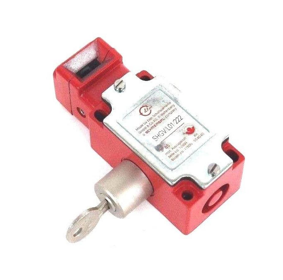Used NEW SCHMERSAL SHGV/L01/222 KEY TRANSFER SYSTEM SWITCH AND ACTUATOR KEY