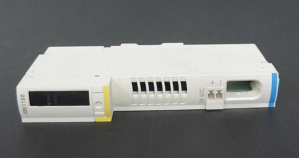 Used TELEMECANIQUE STBXBE1100 EOS EXTENSION MODULE XBE1100, PV: 01, RL: 03
