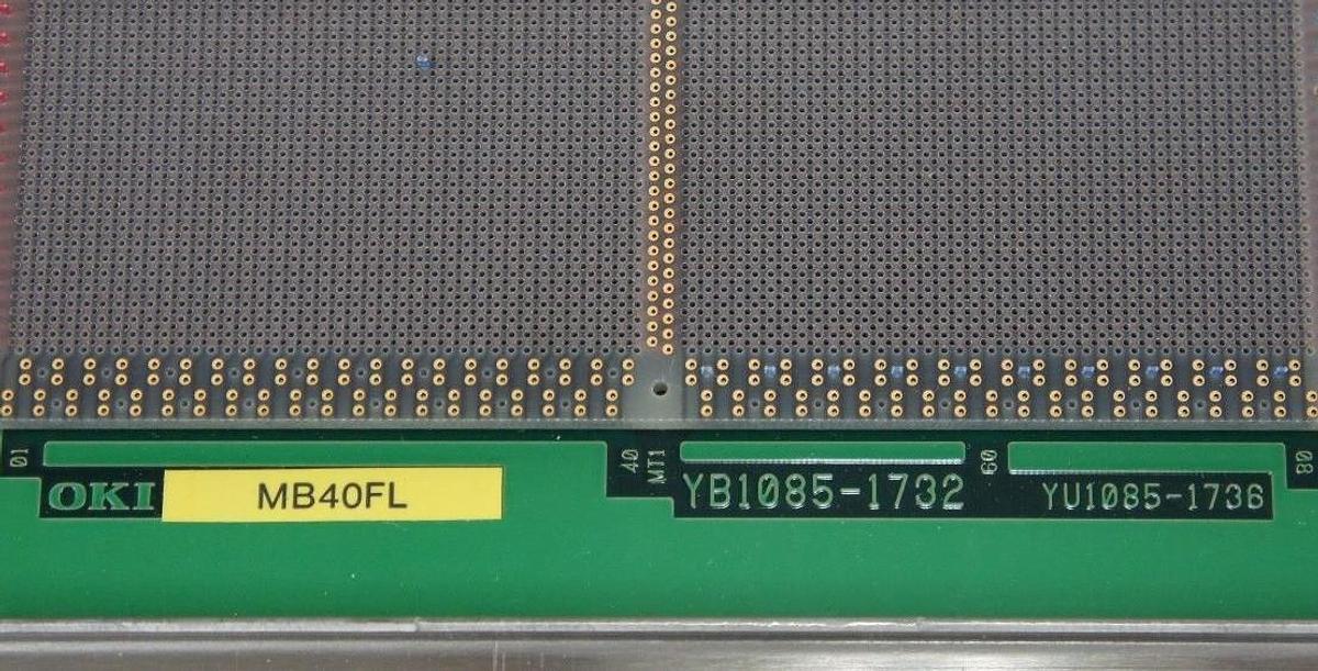 Used NEW OKI YB1085-1732 BOARD YU1085-1736 W/ PU11085-6483 , YU1085-1779 BOARD