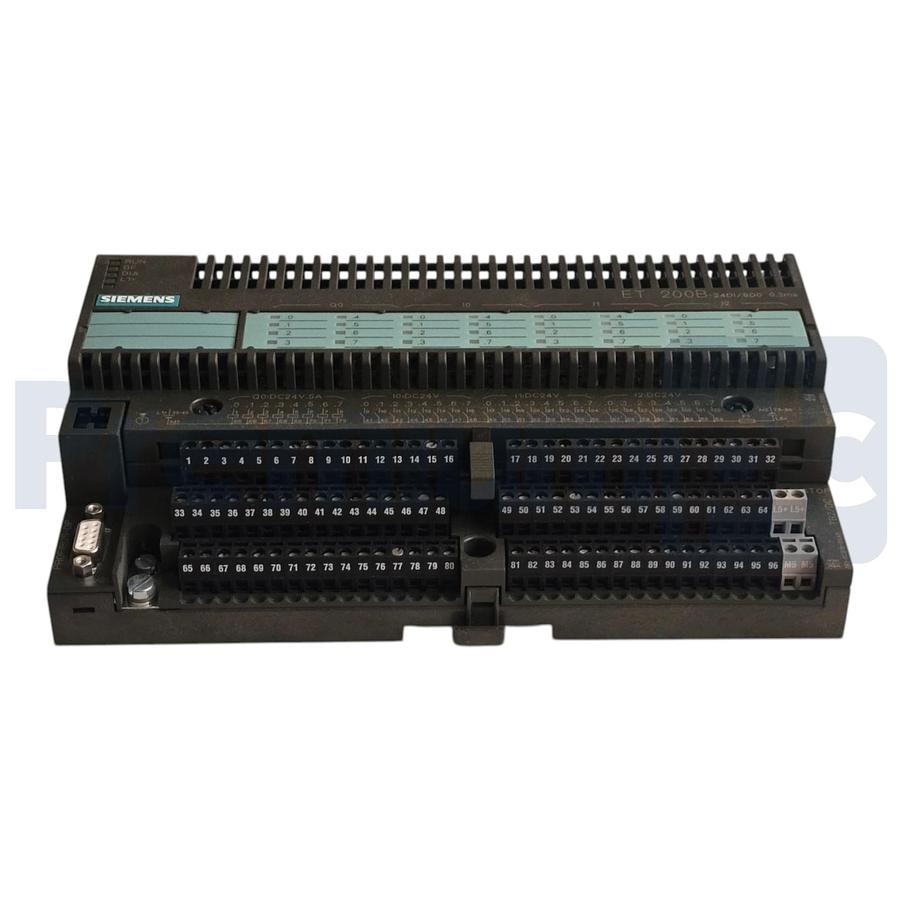 Used Siemens 6ES7133-0BN11-0XB0 ET 200B SIMATIC DP Module w/6ES7193-0CB10-0XA0 NUPI