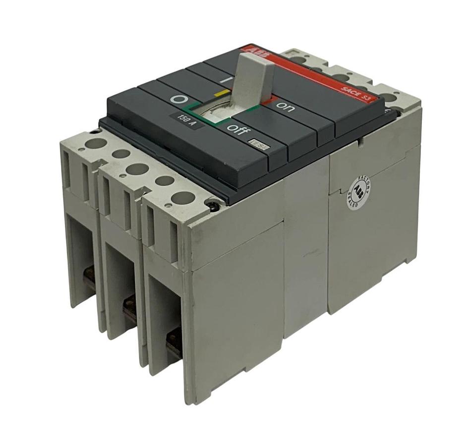 Used ABB SACE ISOMAX S3N150 / XR-2394 / S3N SACE S3 CIRCUIT BREAKER 150A 600V USNP