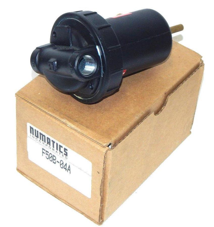 NUMATICS F50B-04A HIGH FLOW FILTER, 3/4" NPT, WITH AUTO DRAIN F50B04A