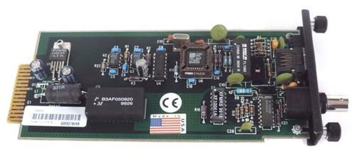 Used BLACK BOX LE6504C UTP BNC MEDIA INTERFACE CARD LE 6504C