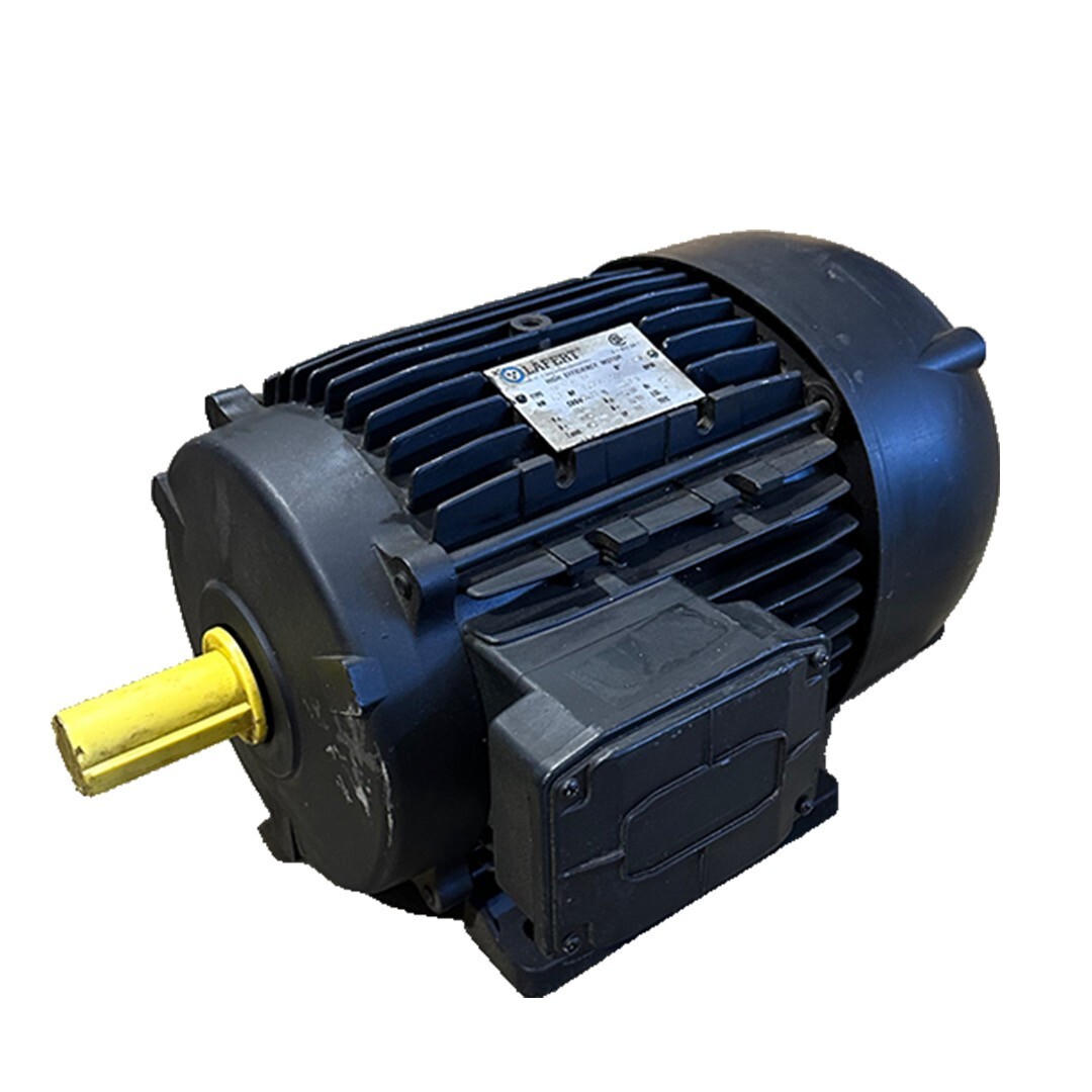 Used NEW LAFERT HE 112M E4 HIGH EFFICIENCY MOTOR 3.7kW/5HP 1755RPM HE112ME4 112ME4