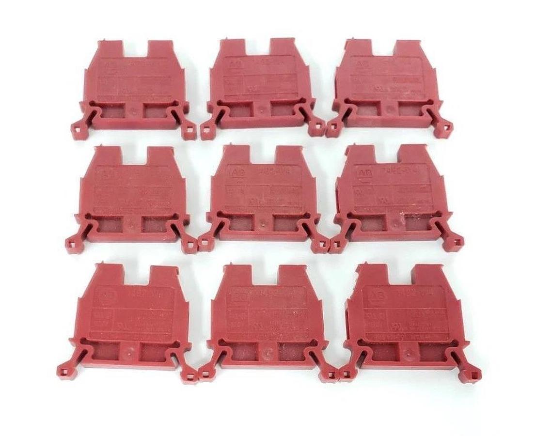 Used LOT OF 9 ALLEN BRADLEY 1492-W2 TERMINAL BLOCKS 1492W2