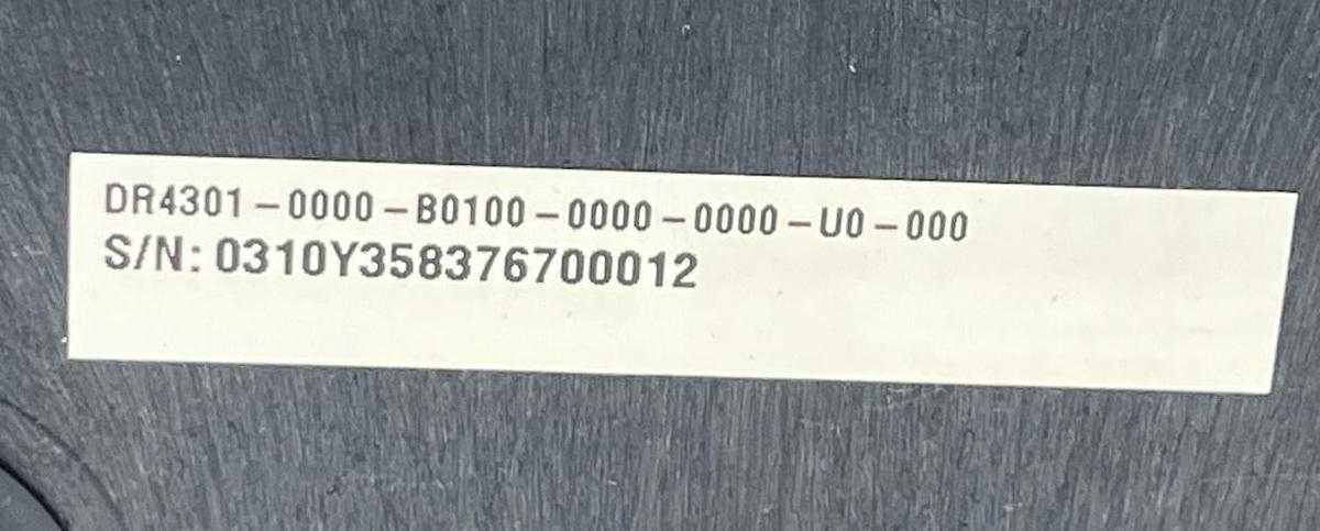 Used Honeywell DR4301-0000-B0100-0000-0000-U0-000 Circular Chart Recorder - DR4300