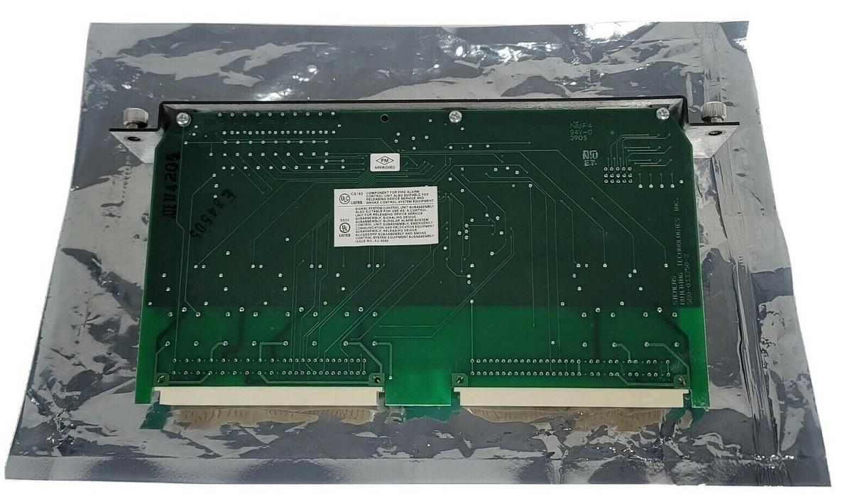 Used NEW SIEMENS 500-033250 CRC-6 FIRE ALARM RELAY CARD REV. 02.00 500033250 CR6