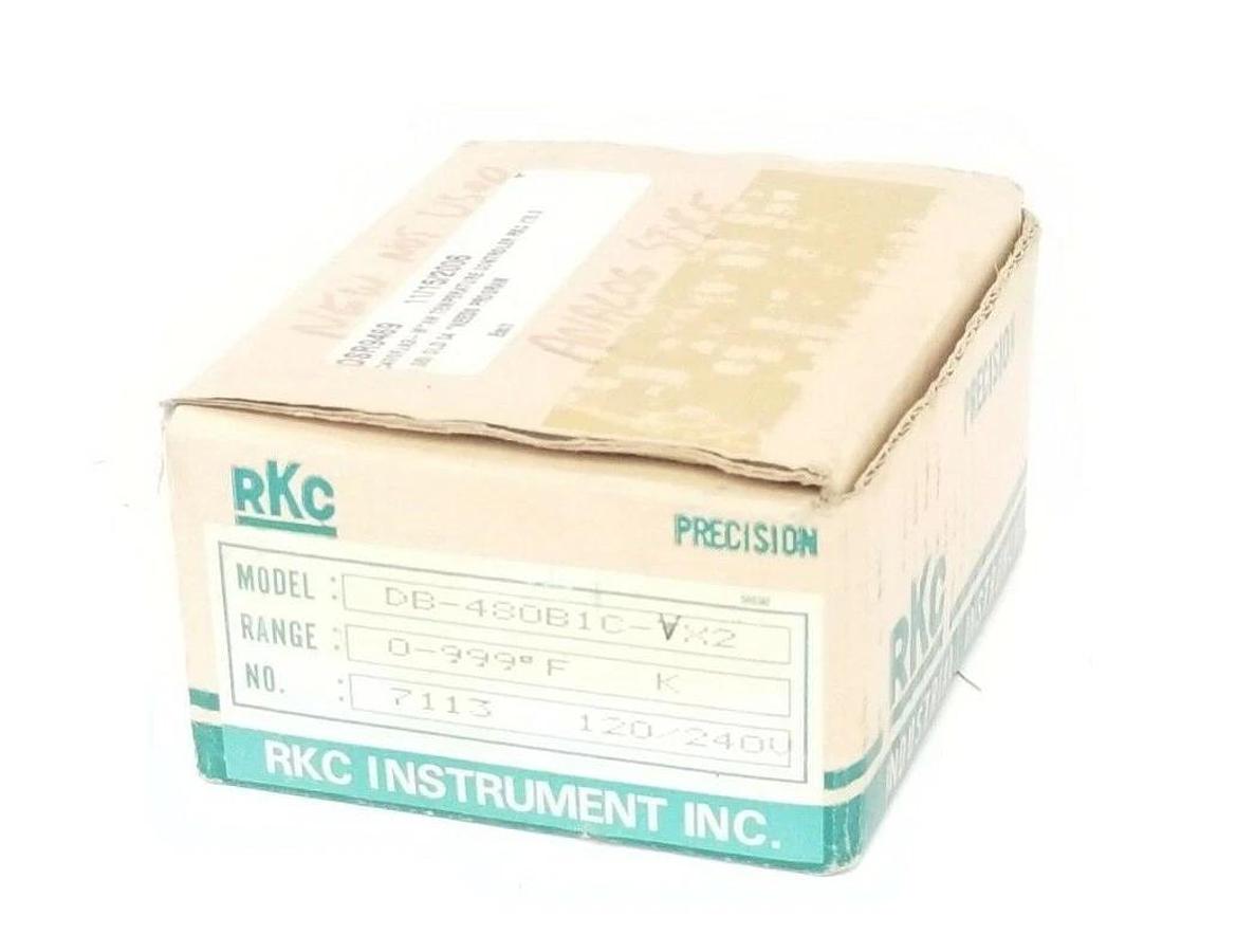 NEW RKC SYSCON DB-480B1C-VX2 TEMPERATURE CONTROLLER DB-480B1C-V, K 0-99 DEG F