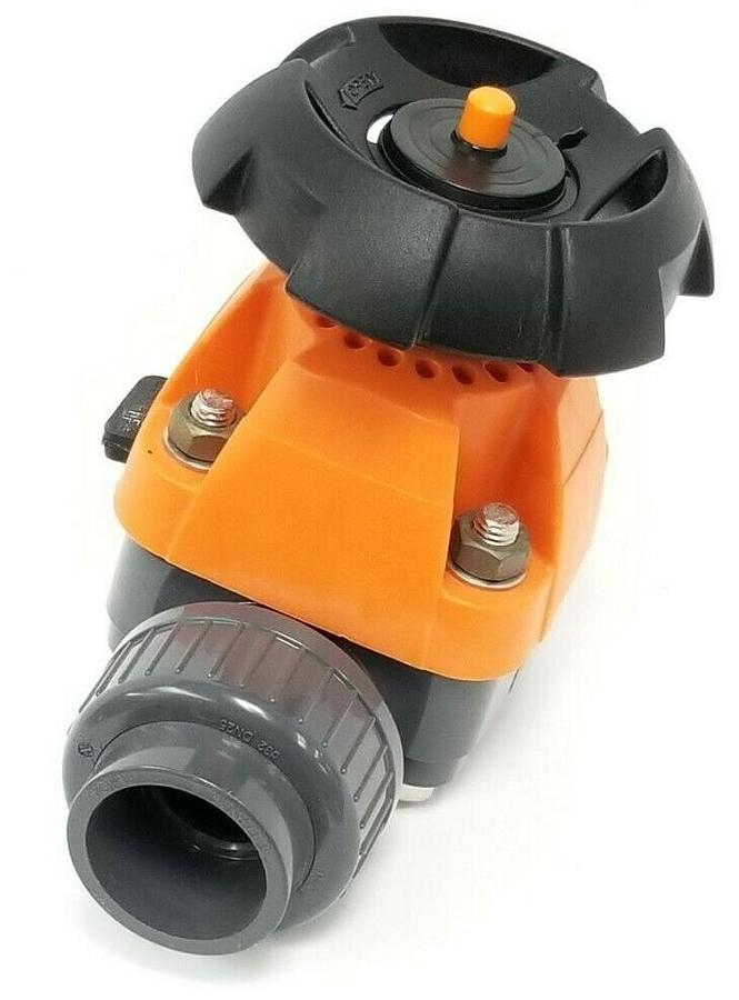 Used GEORG FISCHER TYP 314 d32 DN25 1" DIAPHRAGM VALVE PVC-U EPDM PN10 20050404
