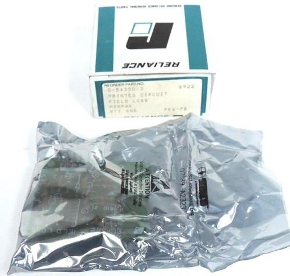 Used NIB RELIANCE ELECTRIC 0-54350-3 PRINTED CIRCUIT FIELD LOSS BOARD MINPAK 0543503