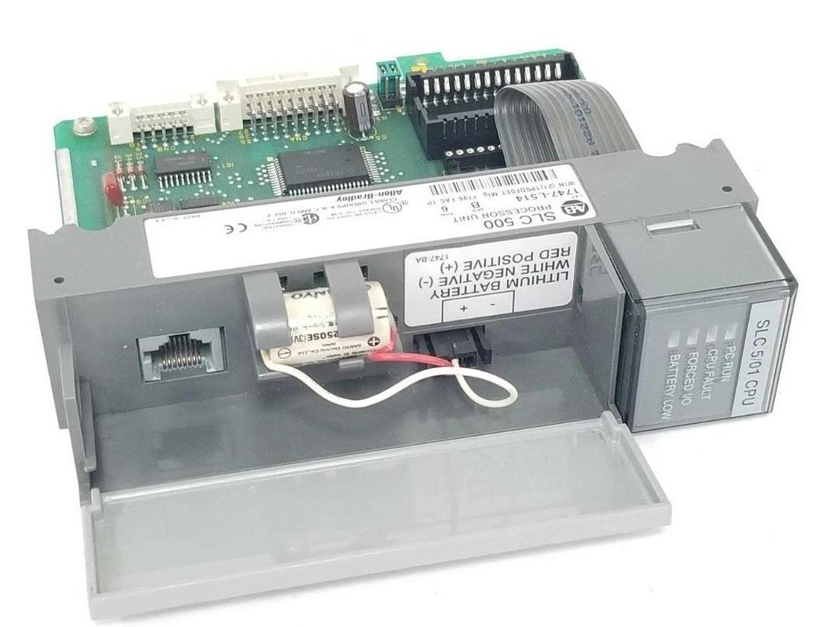 Used ALLEN BRADLEY 1747-L514 PROCESSOR UNIT 1747L514, SER. B FRN: 6