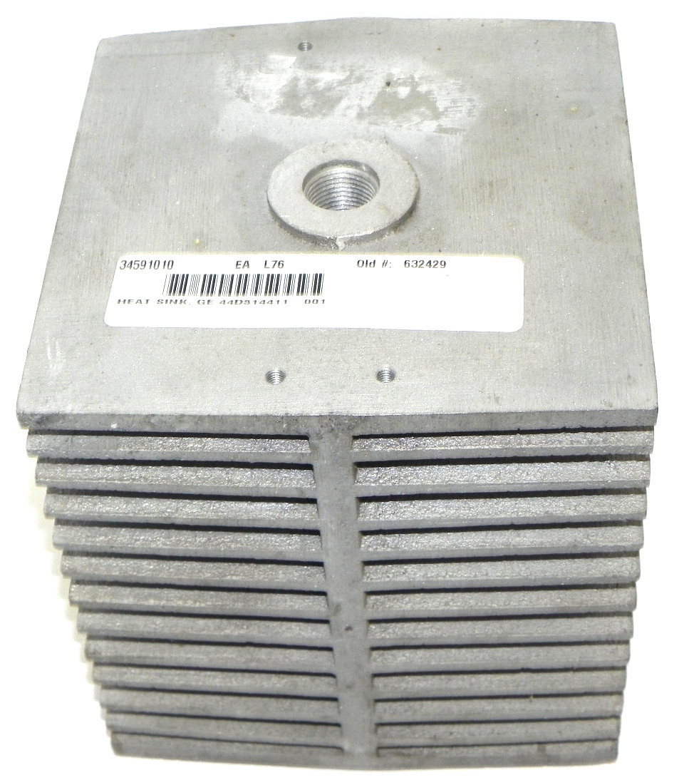 Used GENERAL ELECTRIC GE 44D314411-001 HEAT SINK 44D314411001